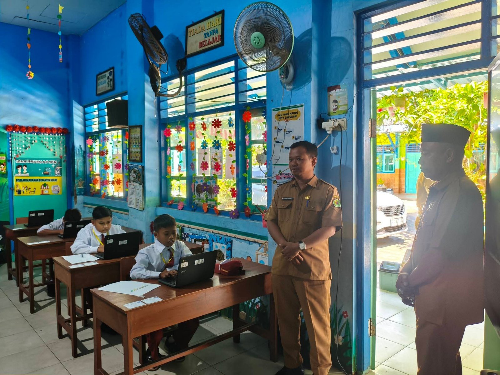 Monitoring Pelaksanaan TKA Jenjang SD Kabupaten Pamekasan